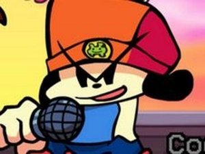 Friday Night Funkin' x PaRappa Online Rhythm Game Arcade Game