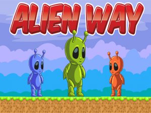 Alien Way Online Platform Game - Arcade Game