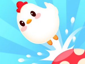 Crazy Chicken Jump Online Puzzle Game - Arcade Game