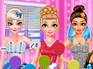 Princess Balloon Festival Dress Up Online Game - Dress Up Game