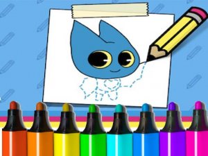 Mao Mao: How to Draw Adorabat Online Drawing Game