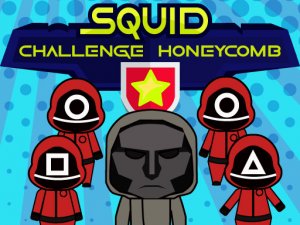 Squid Game Challenge Honeycomb Puzzle Game - Puzzle Game