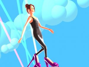 High Heels Fashion Walk Online Arcade Game