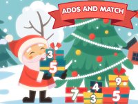 Adds And Match Christmas Puzzle Game - Math Puzzle