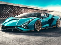 Lamborghini Sian Roadster Jigsaw Puzzle Online Puzzle Game