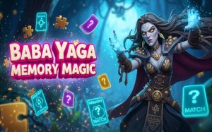 Baba Yaga Memory Magic: Brain Training Card Game Online - Memory Puzzle Game