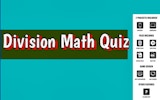 Division Math Quiz Game - Online Division Practice Puzzle - Educational Puzzle Game