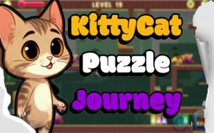 KittyCat Puzzle Journey: Size Shifter Adventure Puzzle Game
