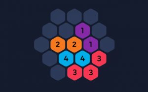 Honeycomb Sum 7 Puzzle