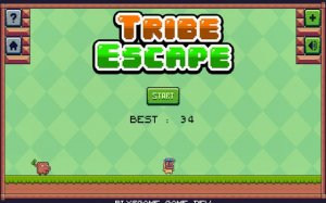 Tribe Escape: Pixel Run Adventure Arcade Game